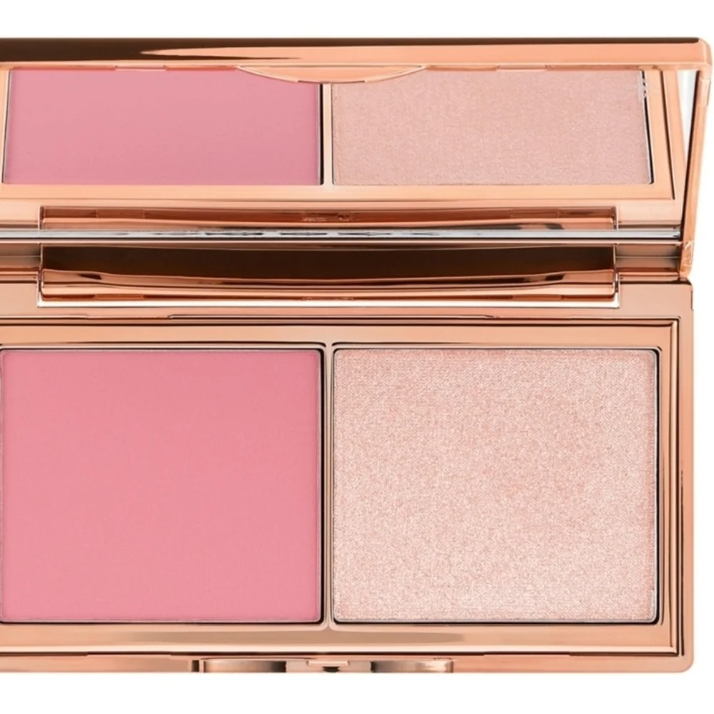 CHARLOTTE TILBURY MINI HOLLYWOOD BLUSH & GLOW PALETTE - Picture 1 of 4